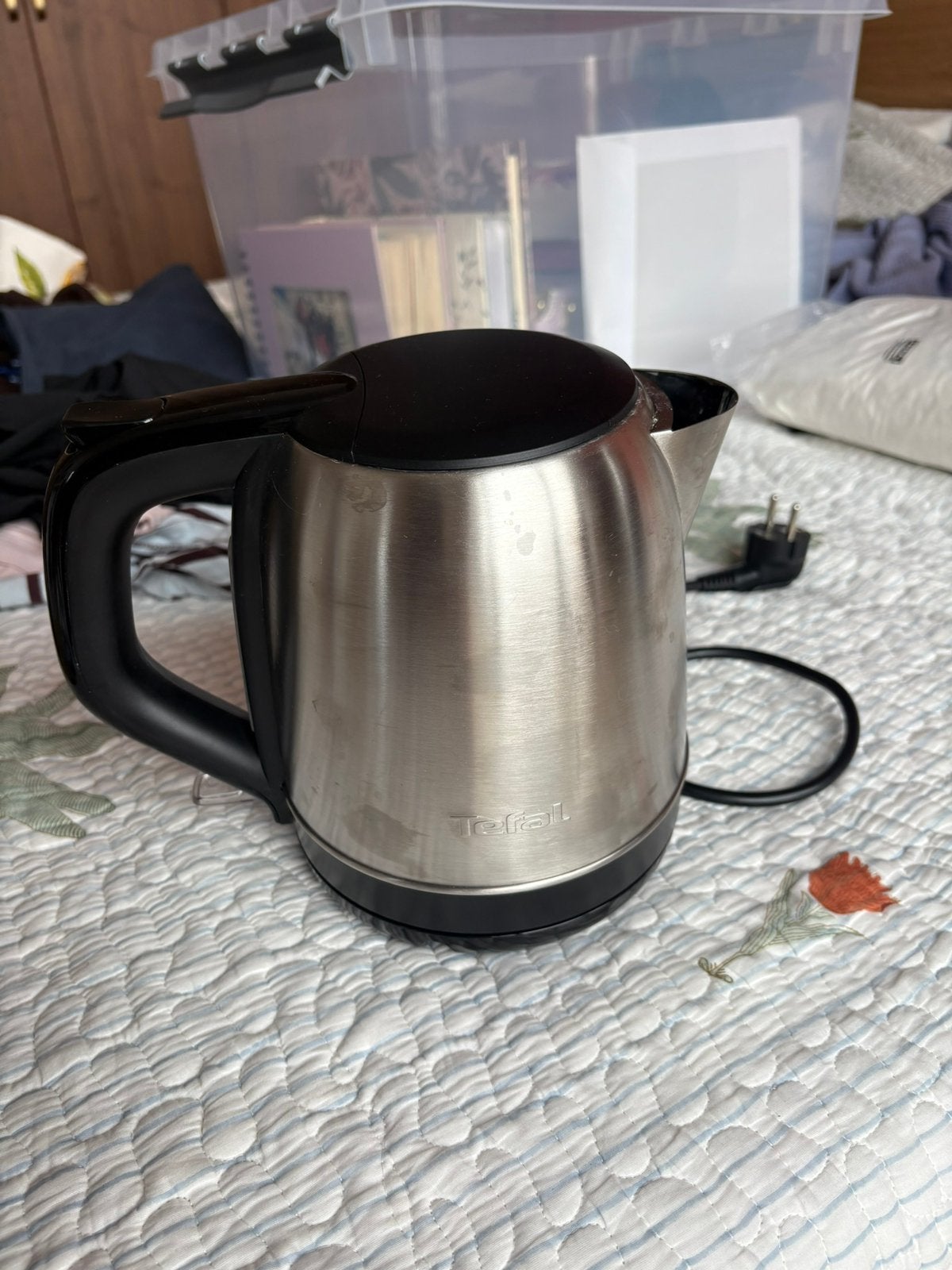 Bouilloire Tefal 1l, à peine utilisée, ramassage à Ixelles, Electroménager, Enlèvement, Comme neuf