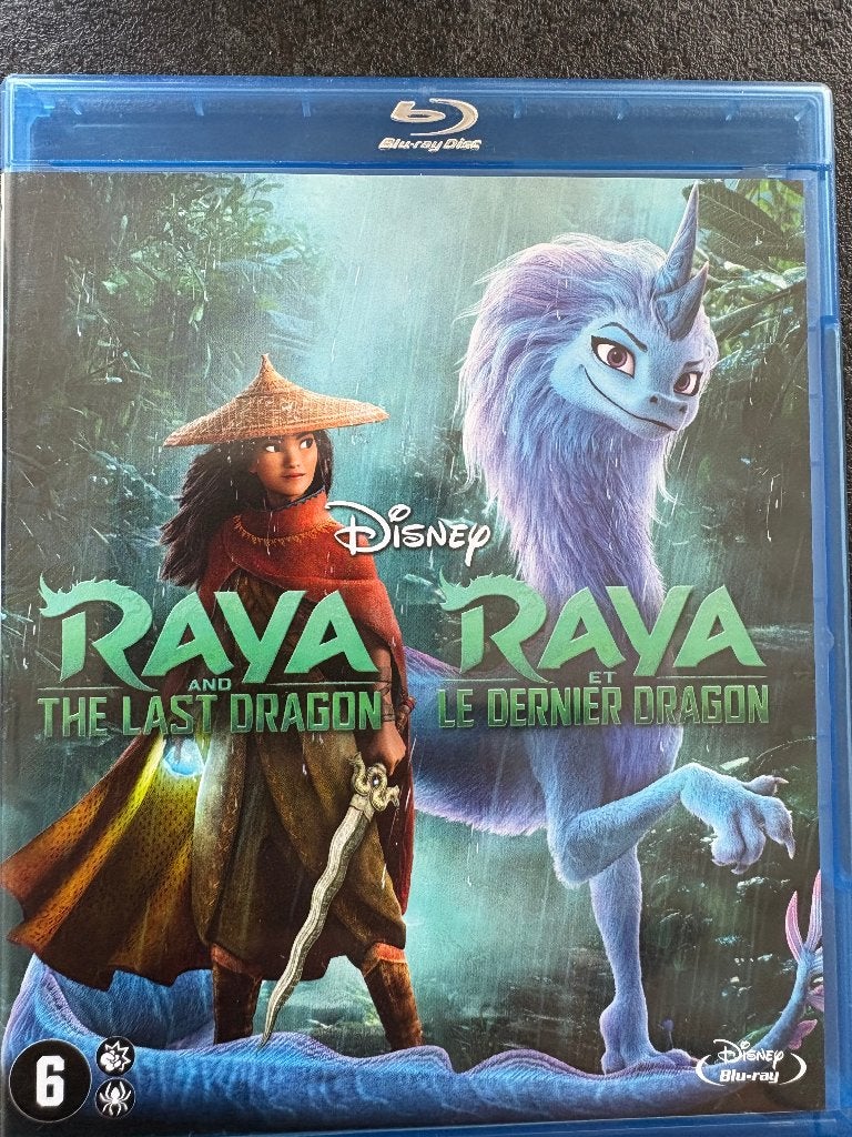 Raya And The Last Dragon Blu-ray, Cd's en Dvd's, Blu-ray, Inclusief extra's, Nederlands, Film, Kinderen en Jeugd
