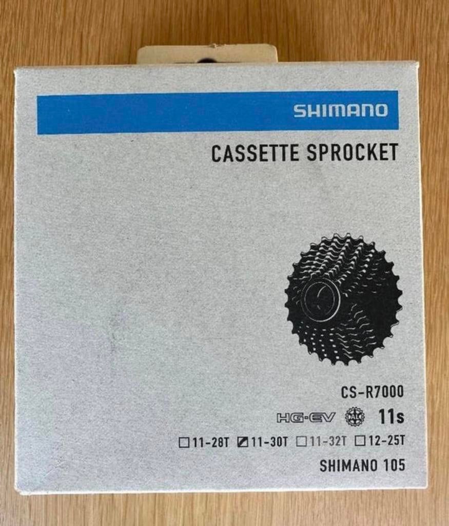 Shimano 105 cassette 11 speed 11-30T CS-R7000, Ophalen, Nieuw, Racefiets, Overige typen