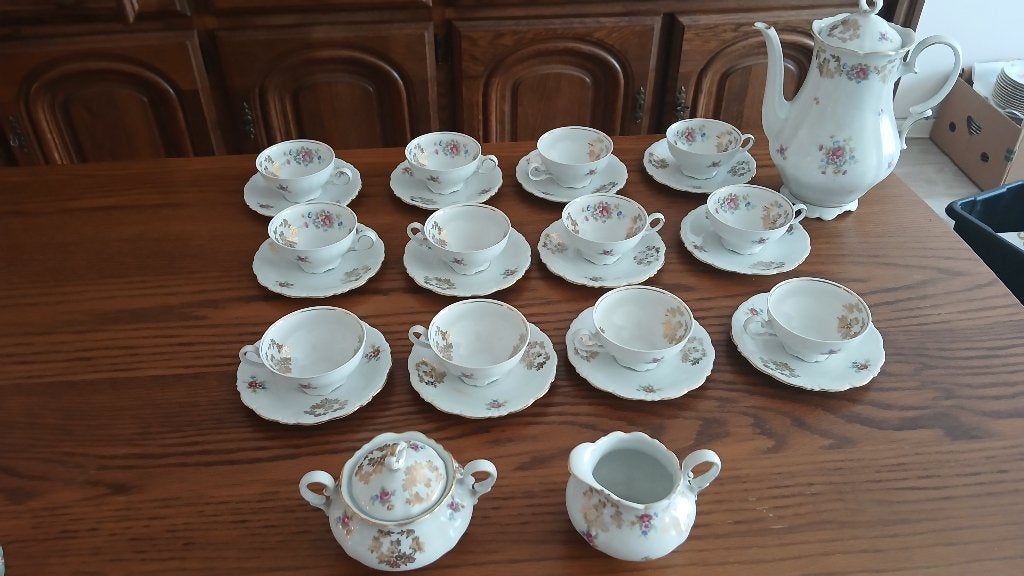 Servies 12 delig, Antiek en Kunst, Ophalen