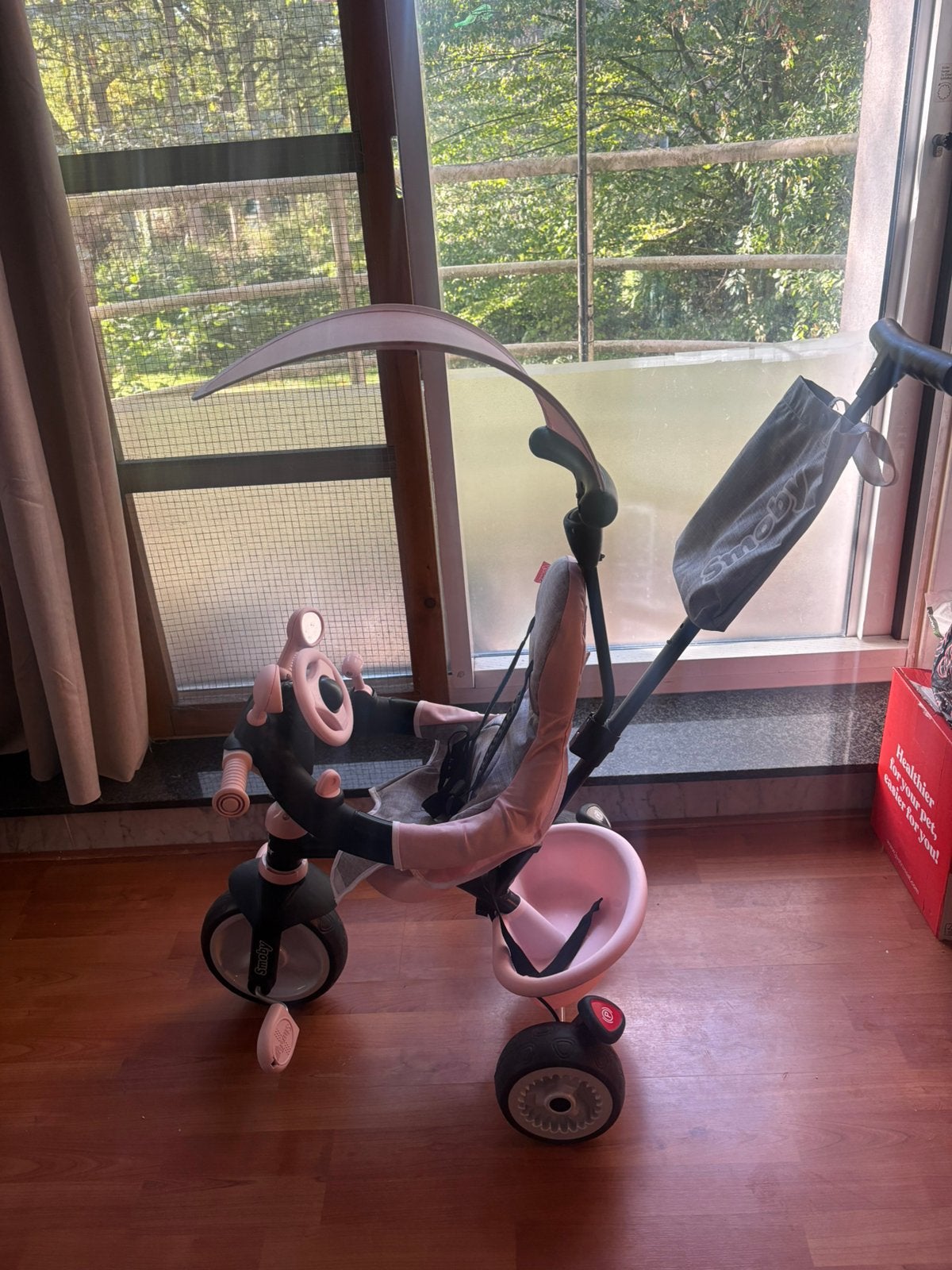 Smoby 3 in 1 fiets baby/peuter, Enlèvement, Comme neuf