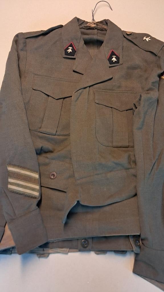 BELGIQUE - ABL - TENUES DIVERSES, Ophalen of Verzenden, Landmacht, Kleding of Schoenen