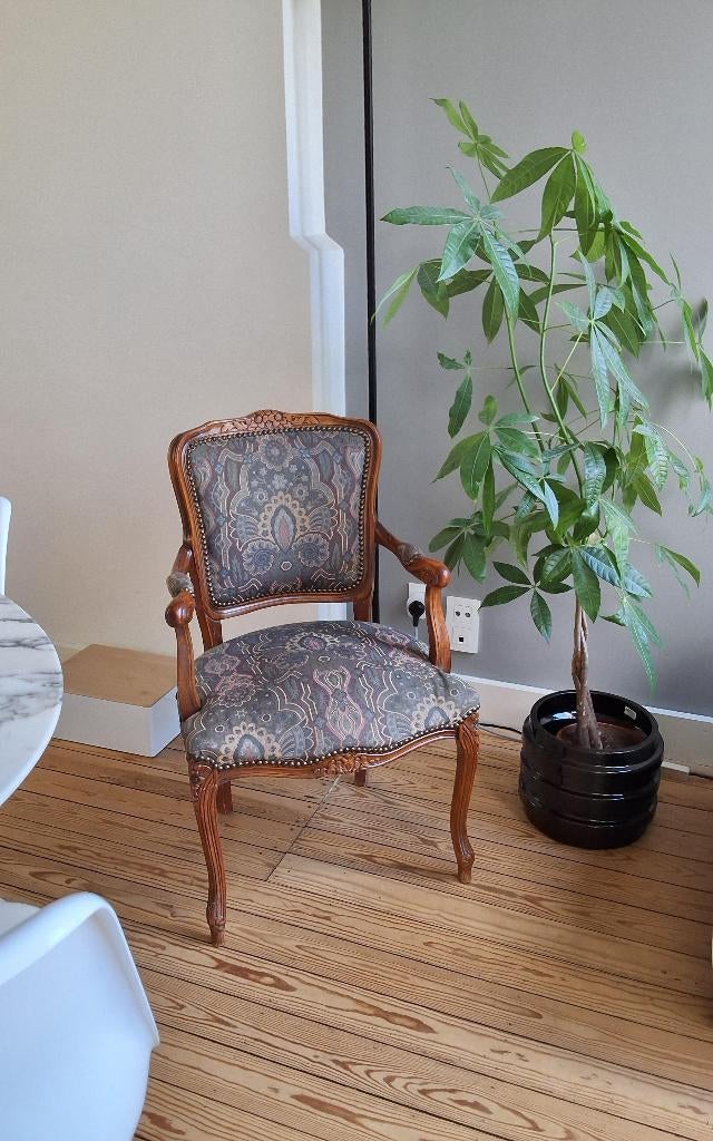 Elegante Louis XV-stijl armstoel, Antiek en Kunst, Ophalen