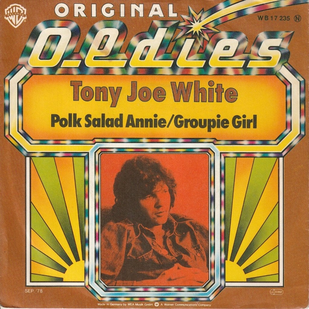 Tony Joe White - Polk salad Annie, Cd's en Dvd's, Vinyl Singles, Gebruikt, Verzenden, 7 inch, Single