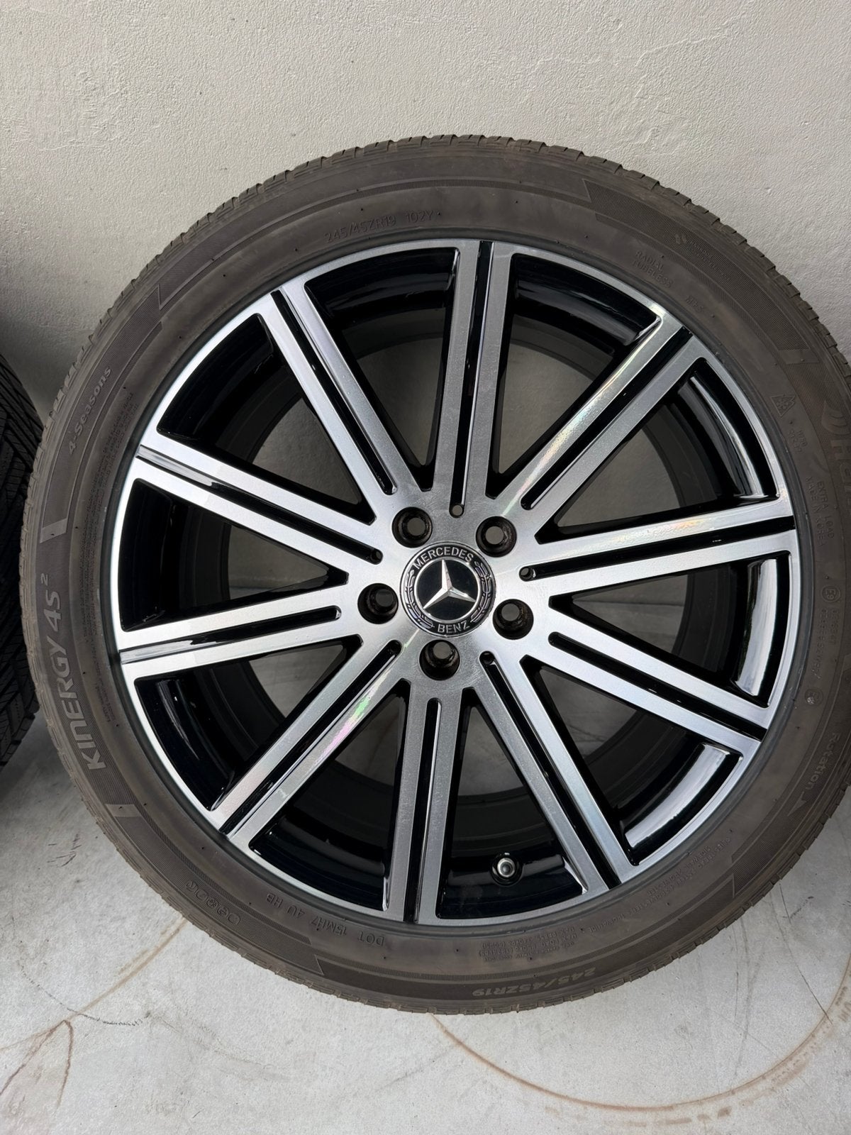 19 inch Origineel V klasse velgen met All season banden VITO, 19 inch, Banden en Velgen, Ophalen of Verzenden, All Season