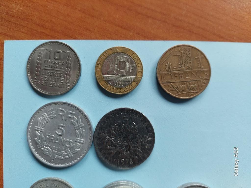 muntstukken Frankrijk: 10 en 5 francs, Ophalen of Verzenden, Frankrijk, Losse munt
