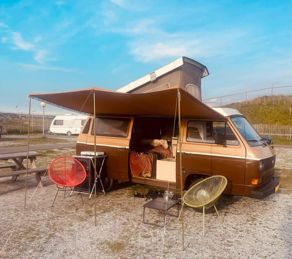 Originele VW T3 Westfalia Joker 1985 * hobby-project *, Siège de train, Jusqu'à 4, Auvent, Boîte manuelle