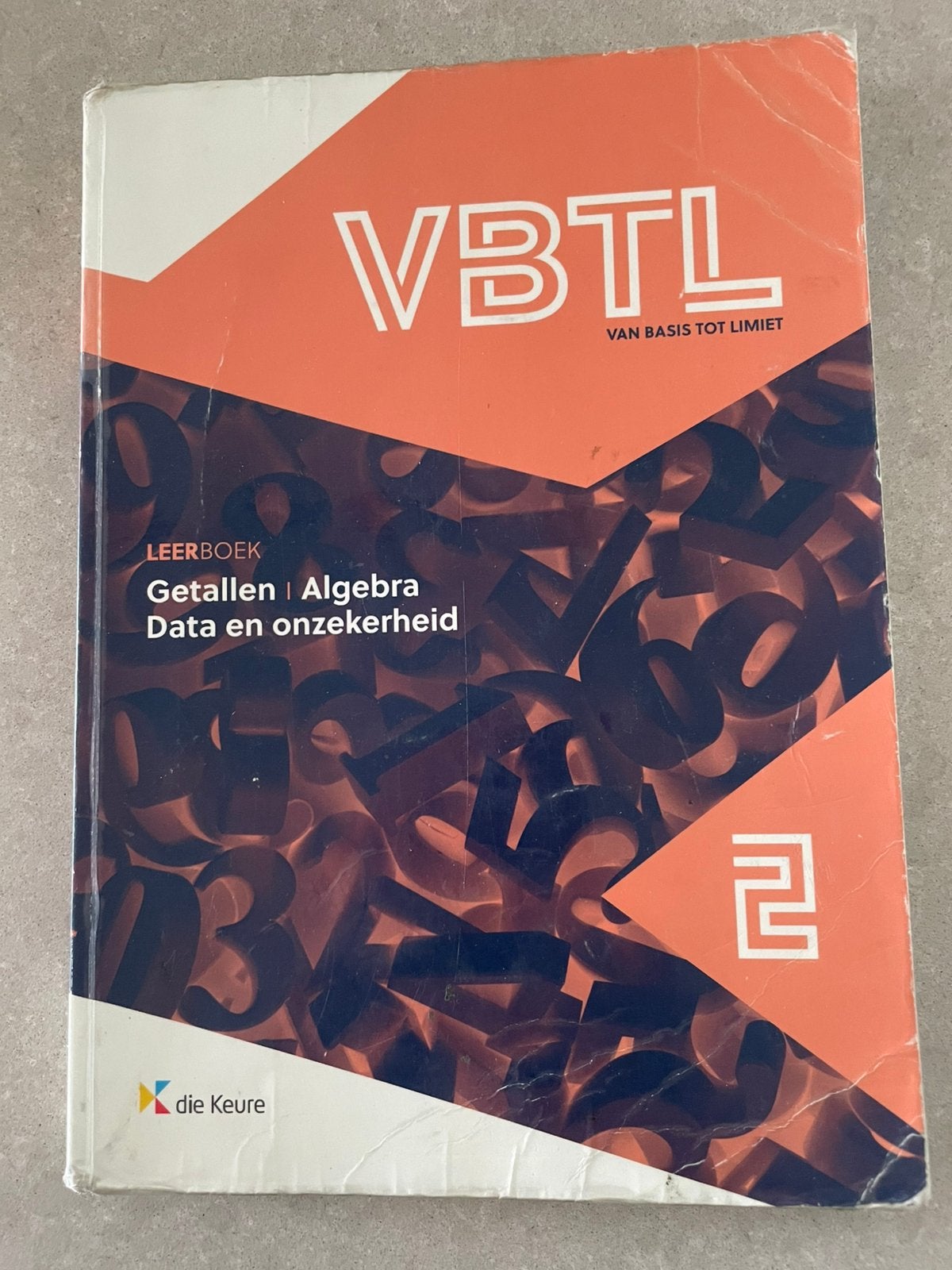 VBTL 2 - leerboek getallen, algebra, data en onzekerheid, Boeken, Ophalen of Verzenden, Nederlands