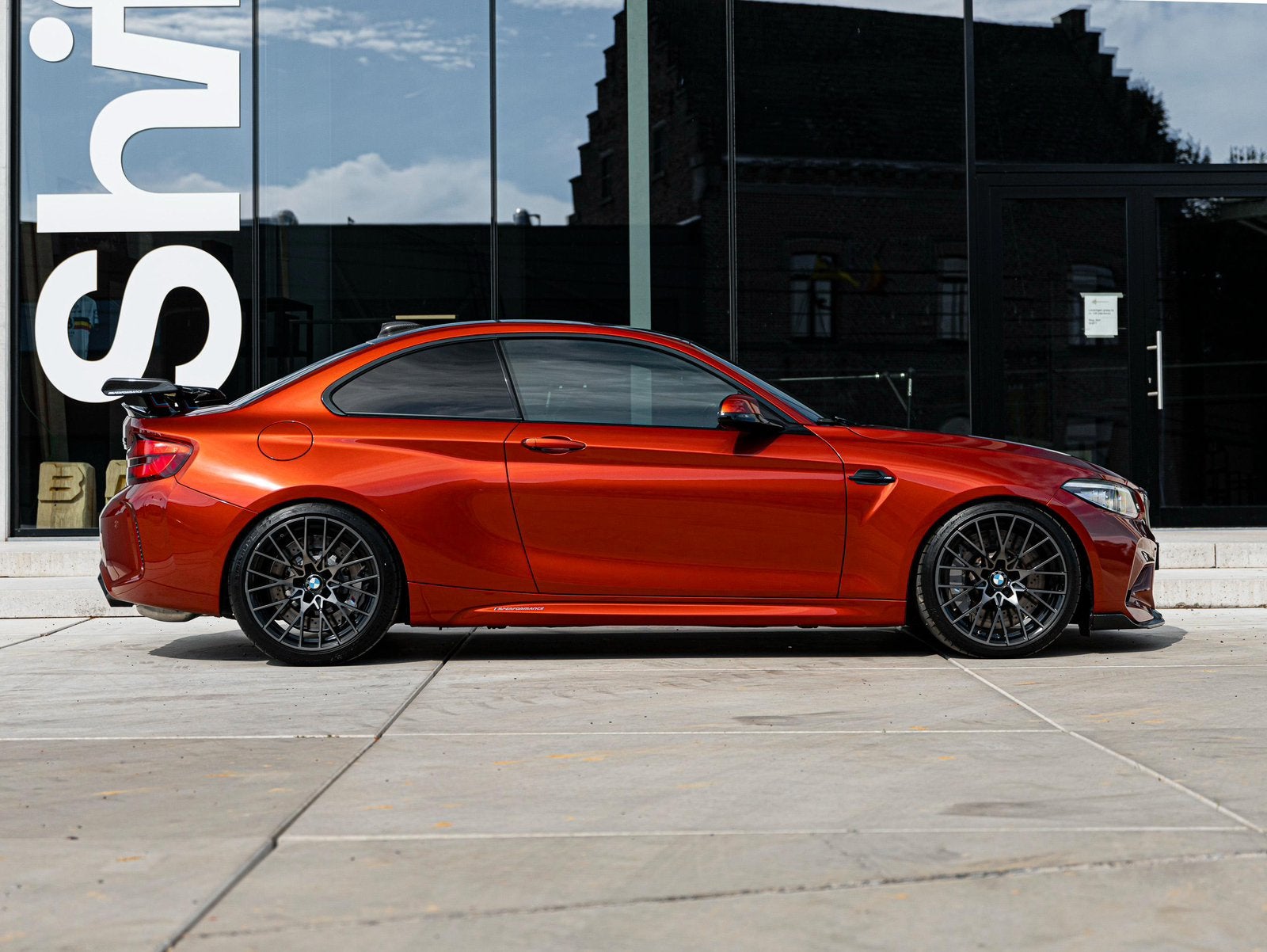Zeer mooie bmw m2 competition 1jaar garantie, Cuir et Alcantara, Achat, Euro 6, Noir