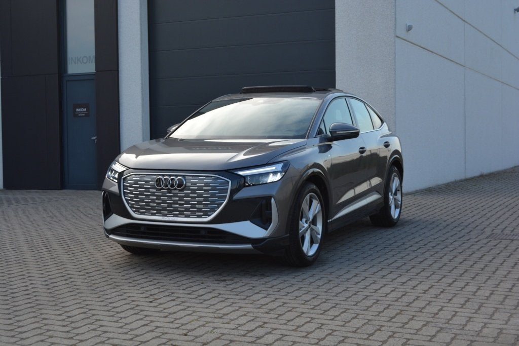 Audi Q4 e-Tron 35 Sportback 170PK S-Line/Head-up/Pano/M:2024, Autos, Audi, Argent ou Gris, Achat, Euro 6, Entreprise