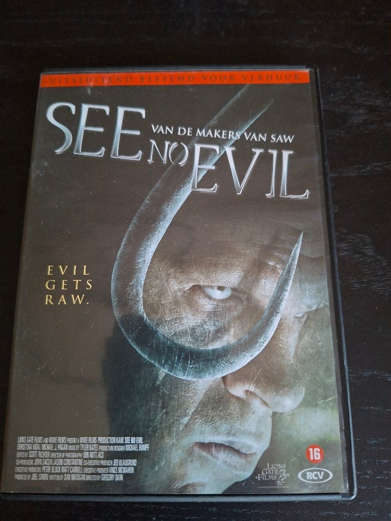 See No Evil (2006), CD & DVD, DVD | Horreur, Enlèvement ou Envoi, Anglais, Grand écran, Slasher