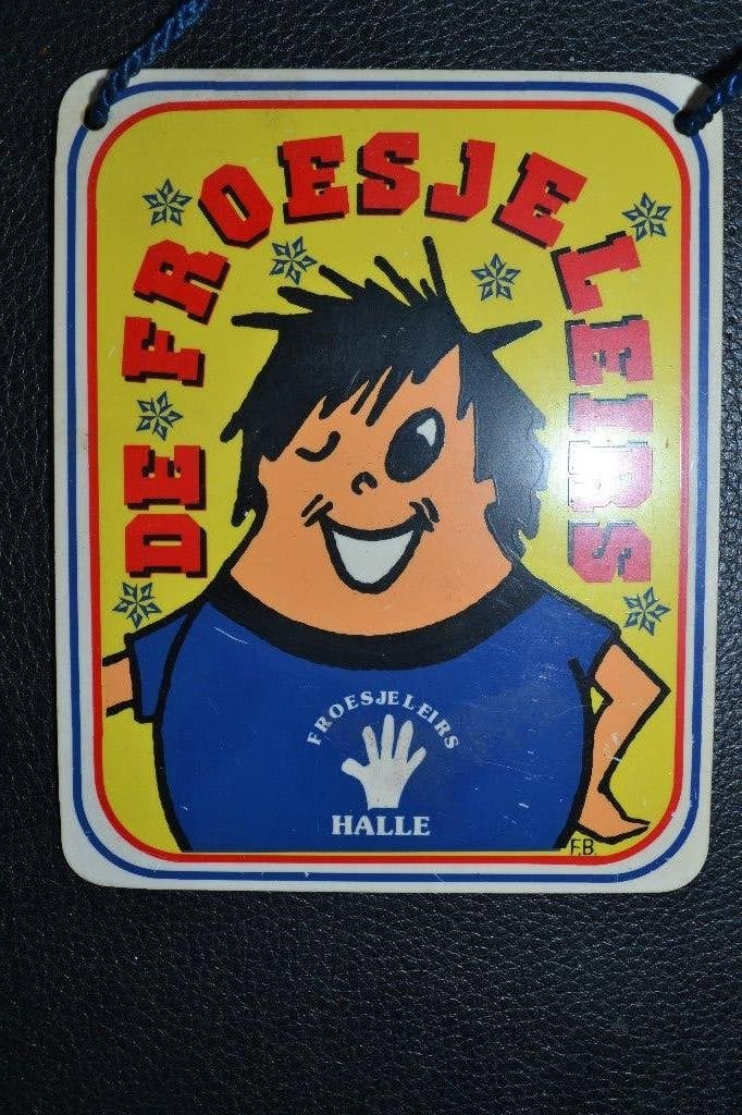 carnaval Halle De Froesjeleirs plaket, Ophalen of Verzenden, Zo goed als nieuw
