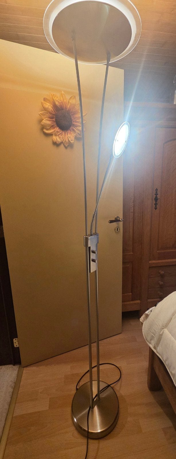 Belle lampe sur pied, Enlèvement