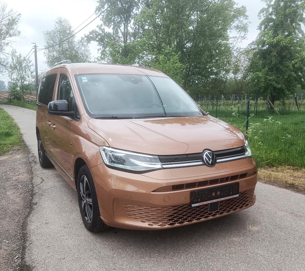 Volkswagen Caddy Maxi Style dubbel cabine incl BTW, Autos, Volkswagen, Entreprise, Achat, Caddy Maxi, ABS, Caméra de recul, Régulateur de distance
