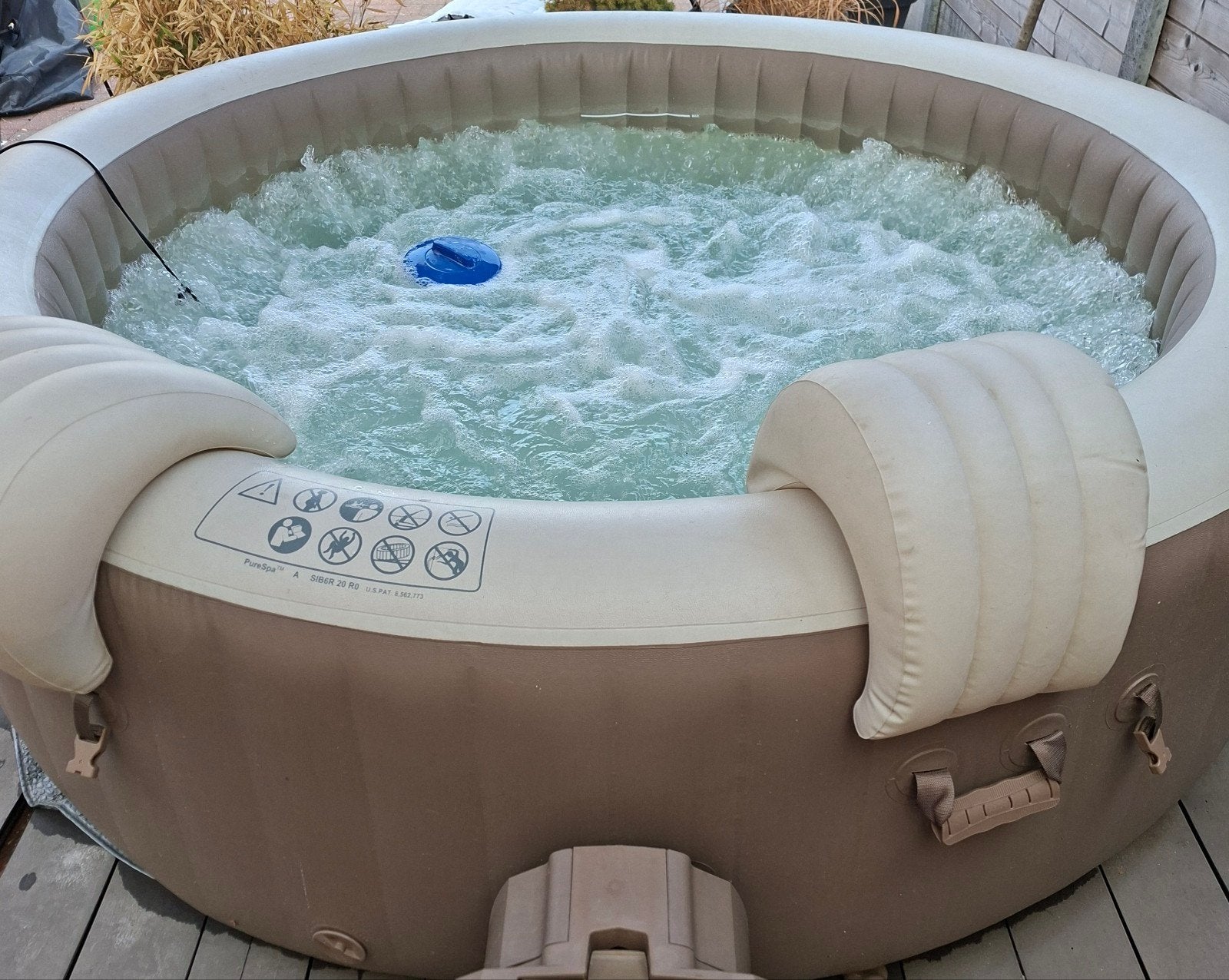 spa intex purespa 6 pers SIB6R20 R0, Enlèvement, Utilisé, Pompe, Gonflable
