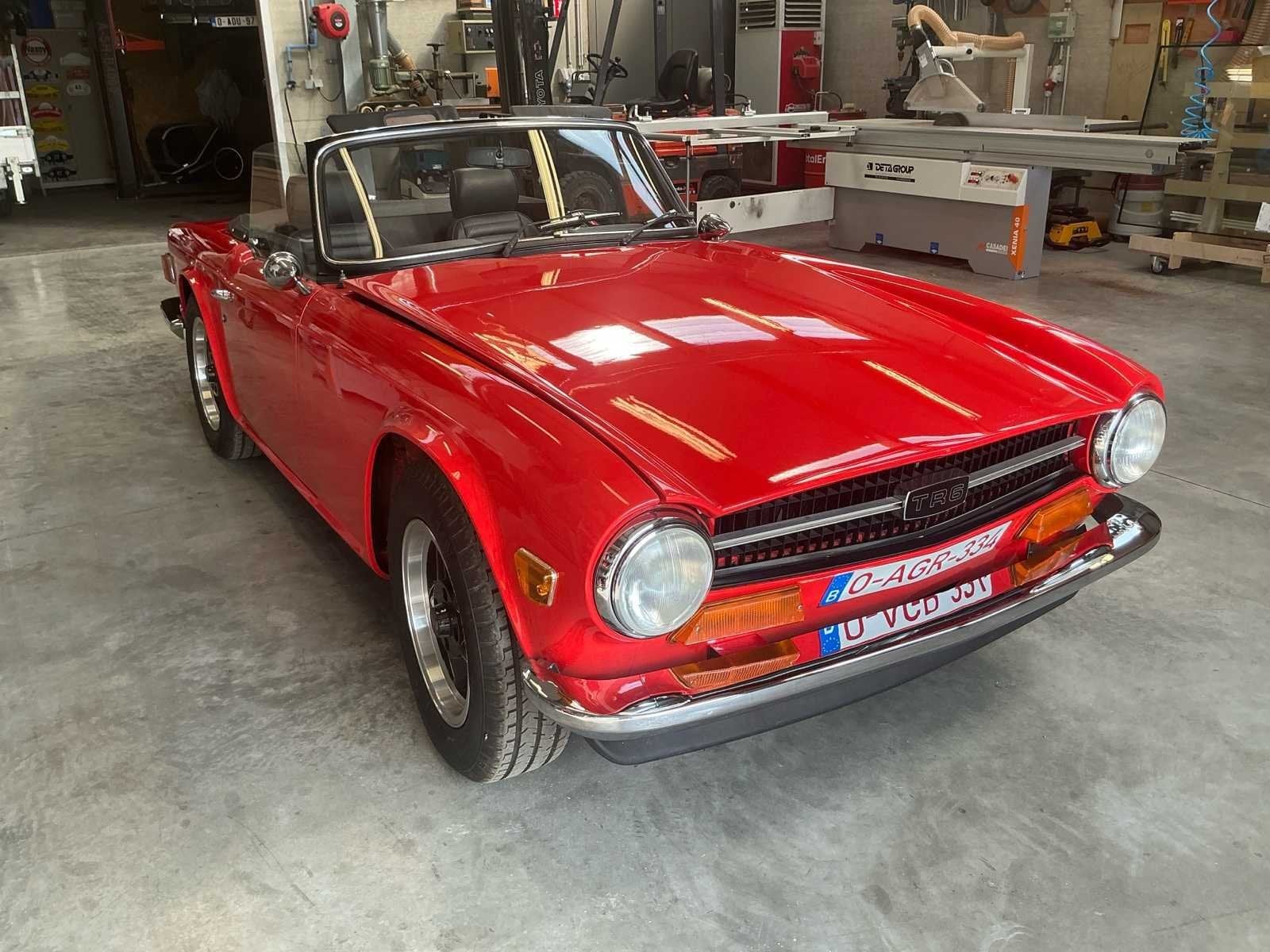 Voiture classique Triumph TR6 1969, Achat, Entreprise, Boîte manuelle, Triumph
