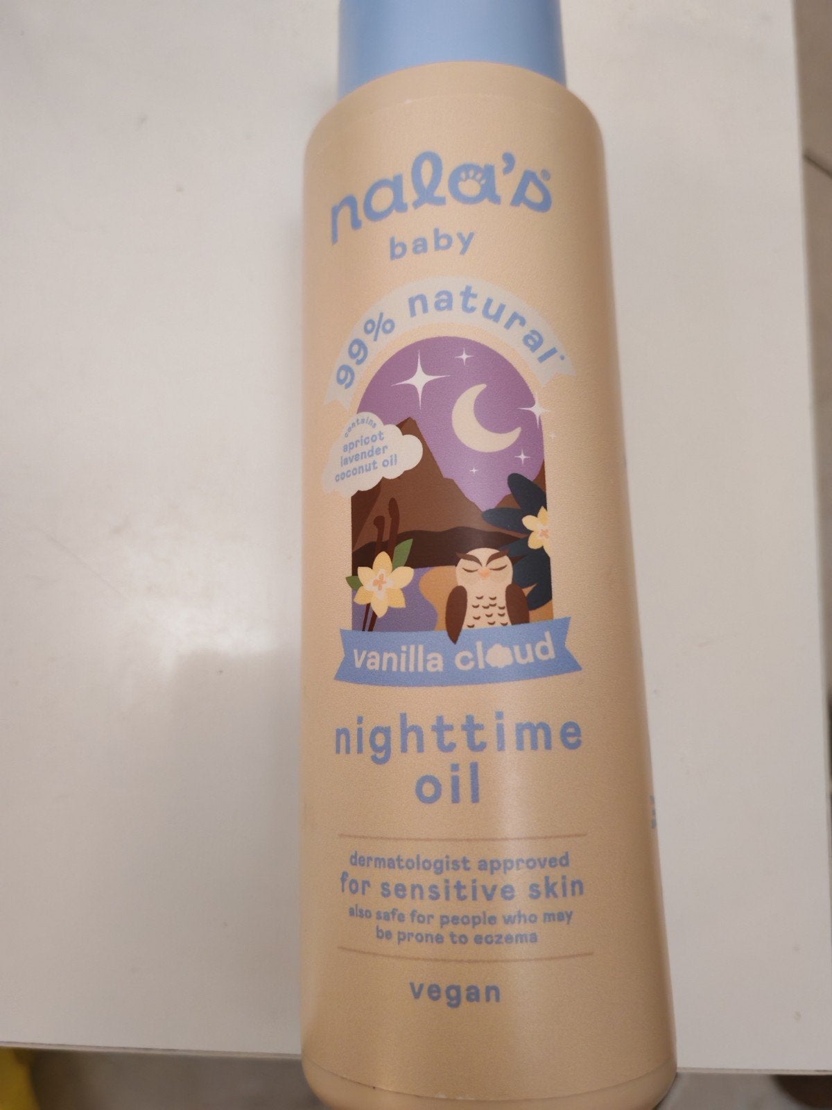 Nala’s Baby Vanilla Cloud Nighttime Oil – 400ml, Enfants & Bébés, Neuf, Autres marques, Enlèvement, Autres types