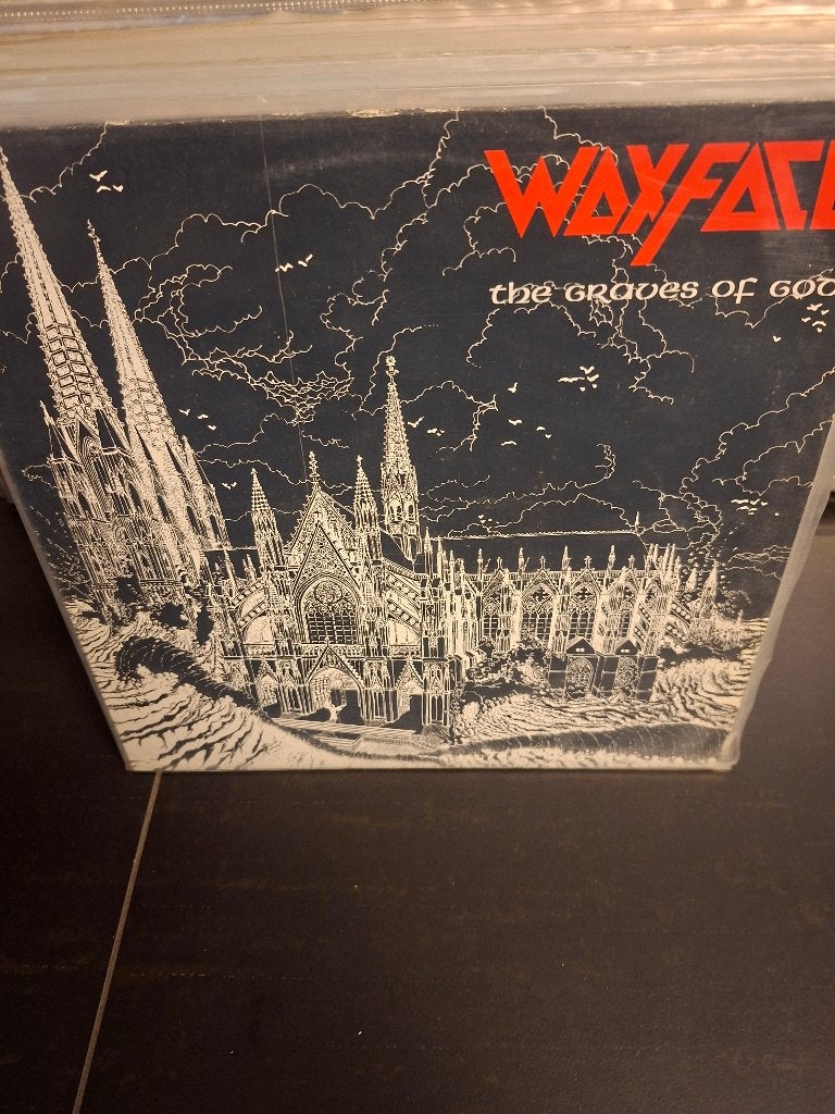lp - waxface - the graves of god - vak 1, Heavy metal, Enlèvement ou Envoi, Comme neuf, Housse de protection extérieure