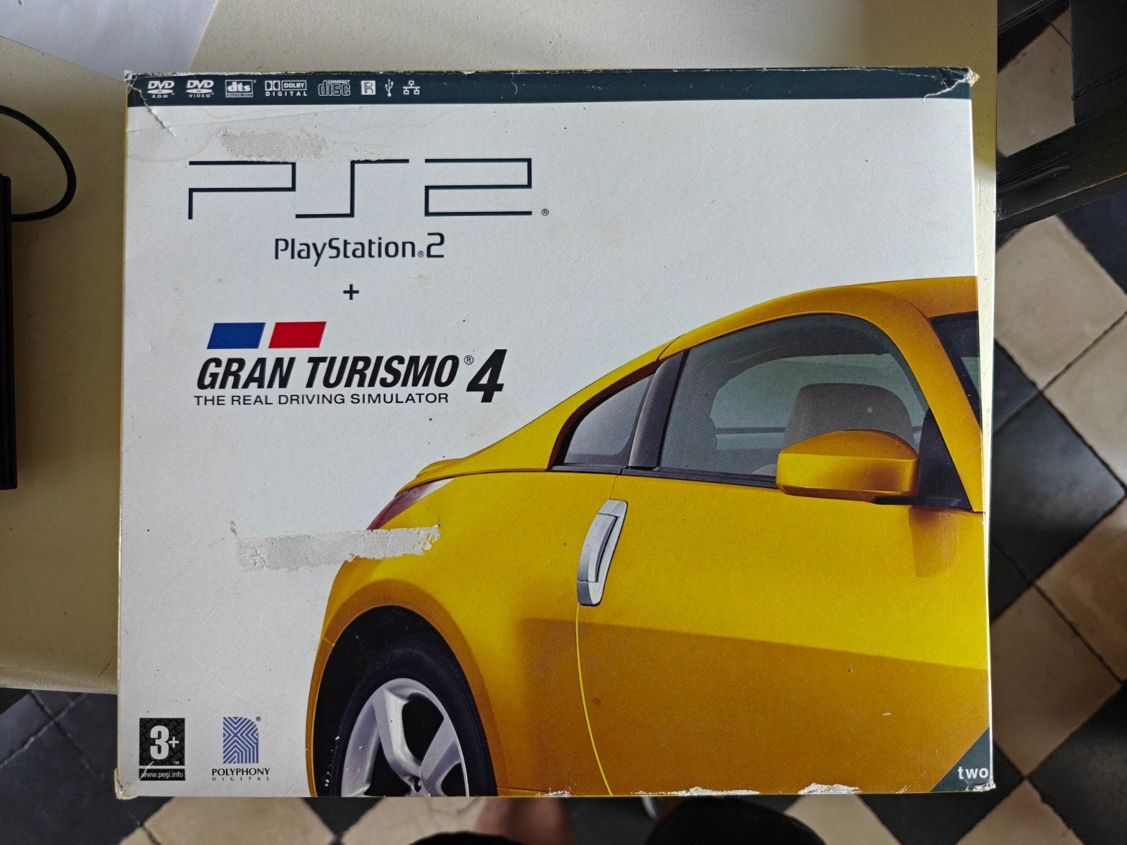 Playstation 2 Gran Turismo 4 edition + jeux, Enlèvement, Utilisé