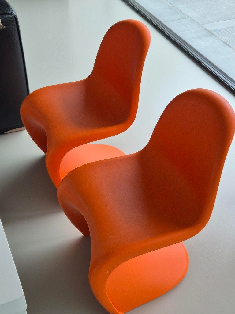 Mini vitra panton stoel- 2 stuks, Ophalen, Kunststof, Twee, Overige kleuren