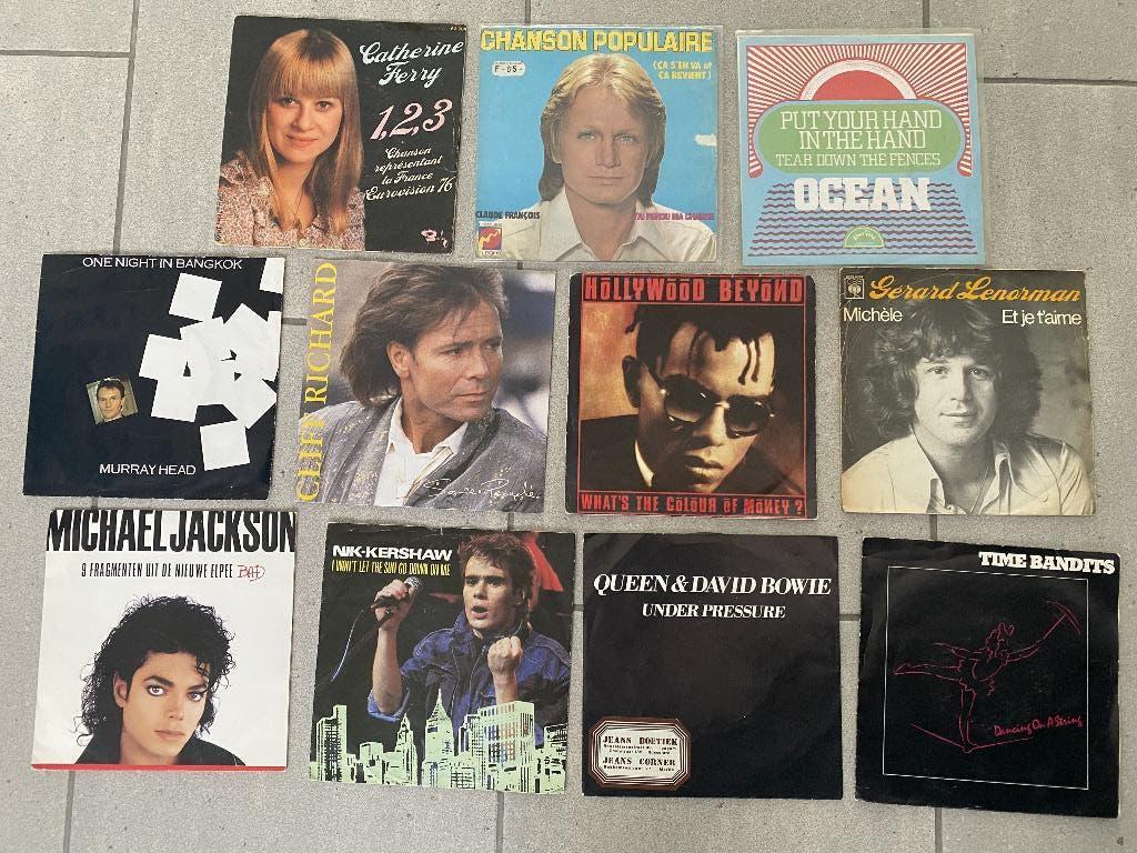 lot van 11 singeltjes (jaren 70-80) voor € 5,00/lot, Cd's en Dvd's, Ophalen of Verzenden
