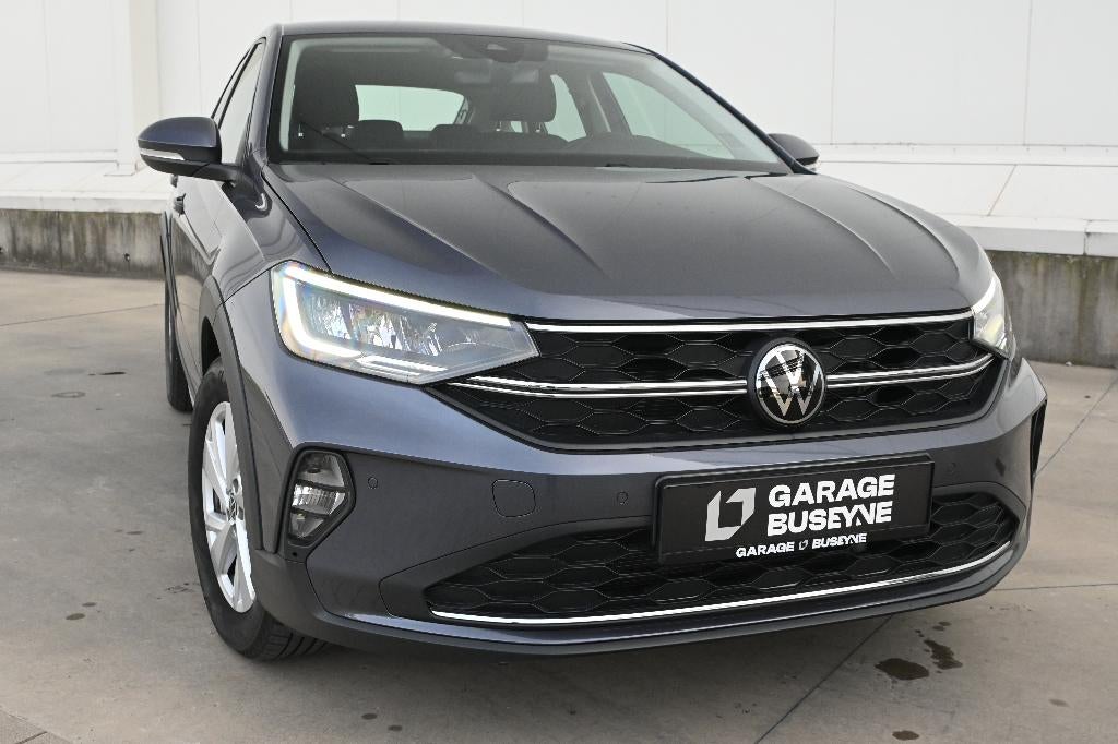 Volkswagen Taigo Life / 1.0TSI / 110PK / 2024 / garantie, Auto's, Volkswagen, Voorwielaandrijving, Stof, Zwart, Parkeersensor