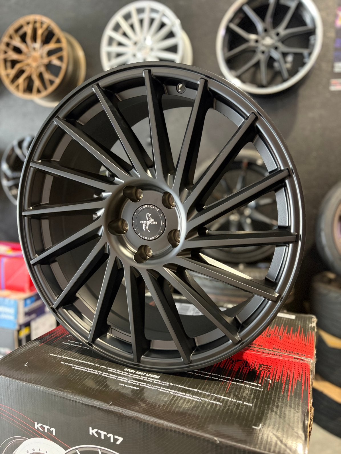 20” Keskin kt17, Enlèvement