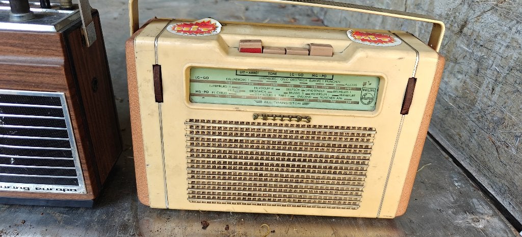 3 ancienne radio vintage, Ophalen of Verzenden, Radio