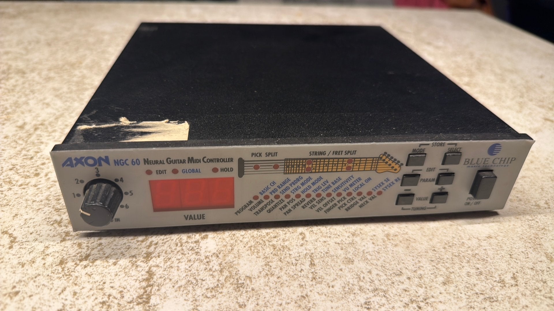 Blue Chip Axon NGC 60 Neural Guitar Midi Controller, Muziek en Instrumenten, Ophalen of Verzenden, Gebruikt