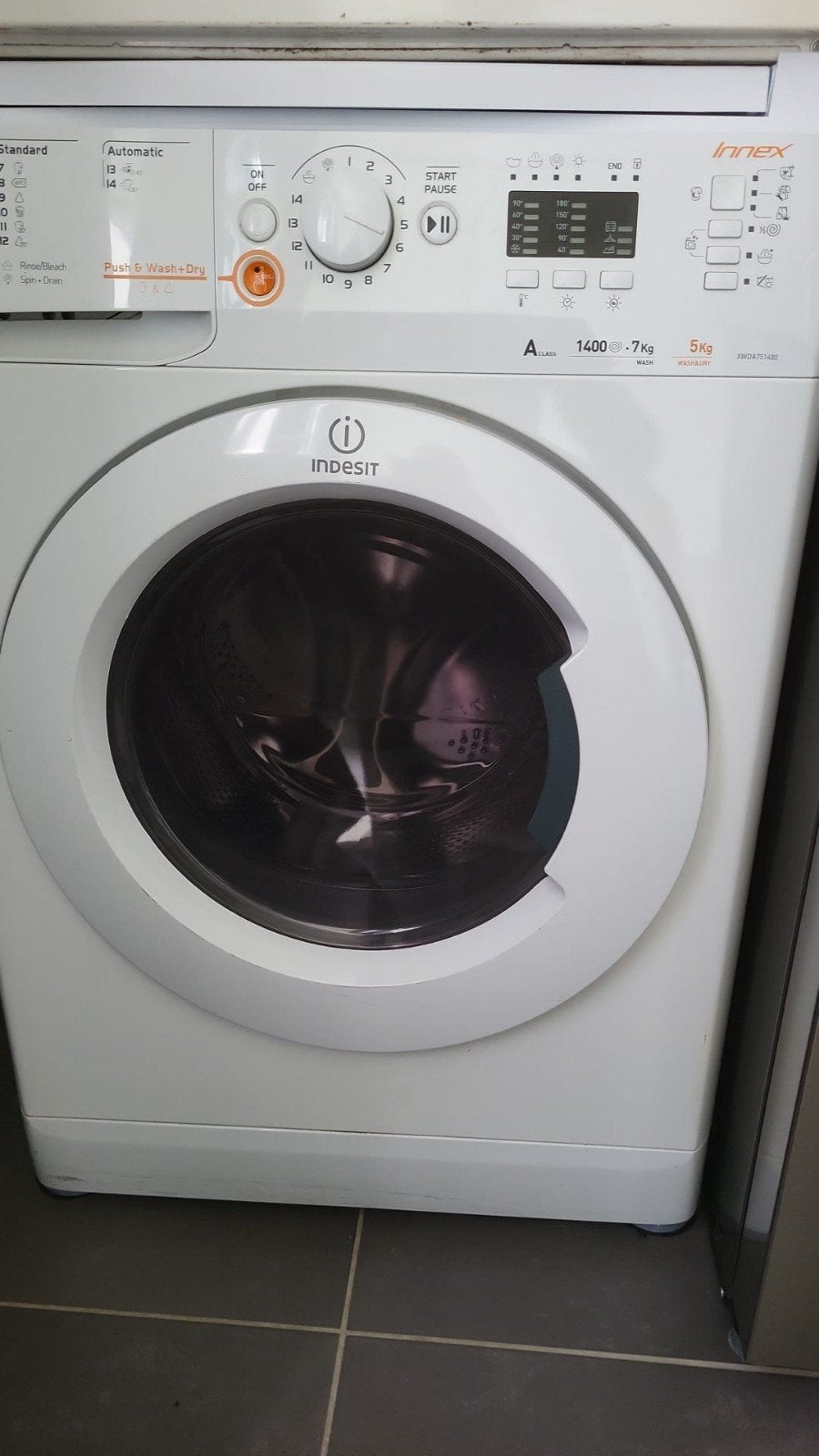 Wasmachine en droogkast in 1, Enlèvement