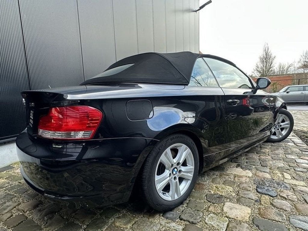BMW 118 118i Cabrio /Navi/Sportpack/Garantie/LEZ ok/Lage km, 1 Reeks, Zwart, Cabriolet, Zwart