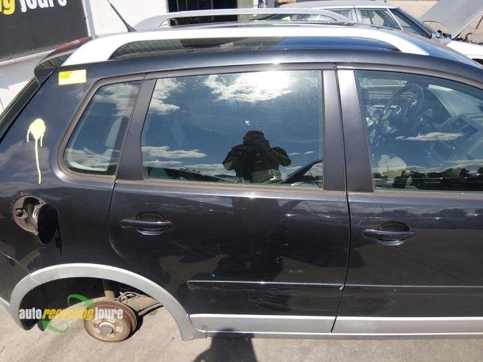 Portier 4Deurs rechts-achter van een Volkswagen Polo (LC9Z), Gebruikt, -, -, -
