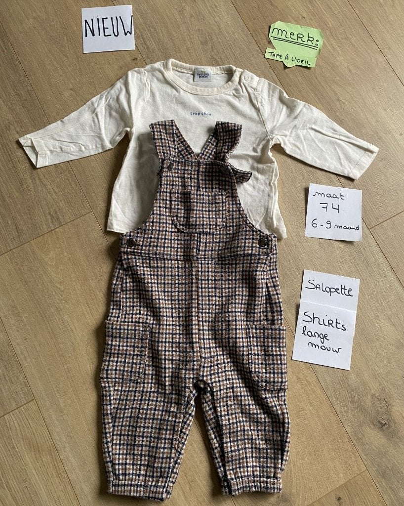 NIEUWE BABYKLEDING MAAT 74 – Tape à l'Oeil, Bel&Bo, H&M,.., Ophalen, Overige typen, Nieuw, Tao