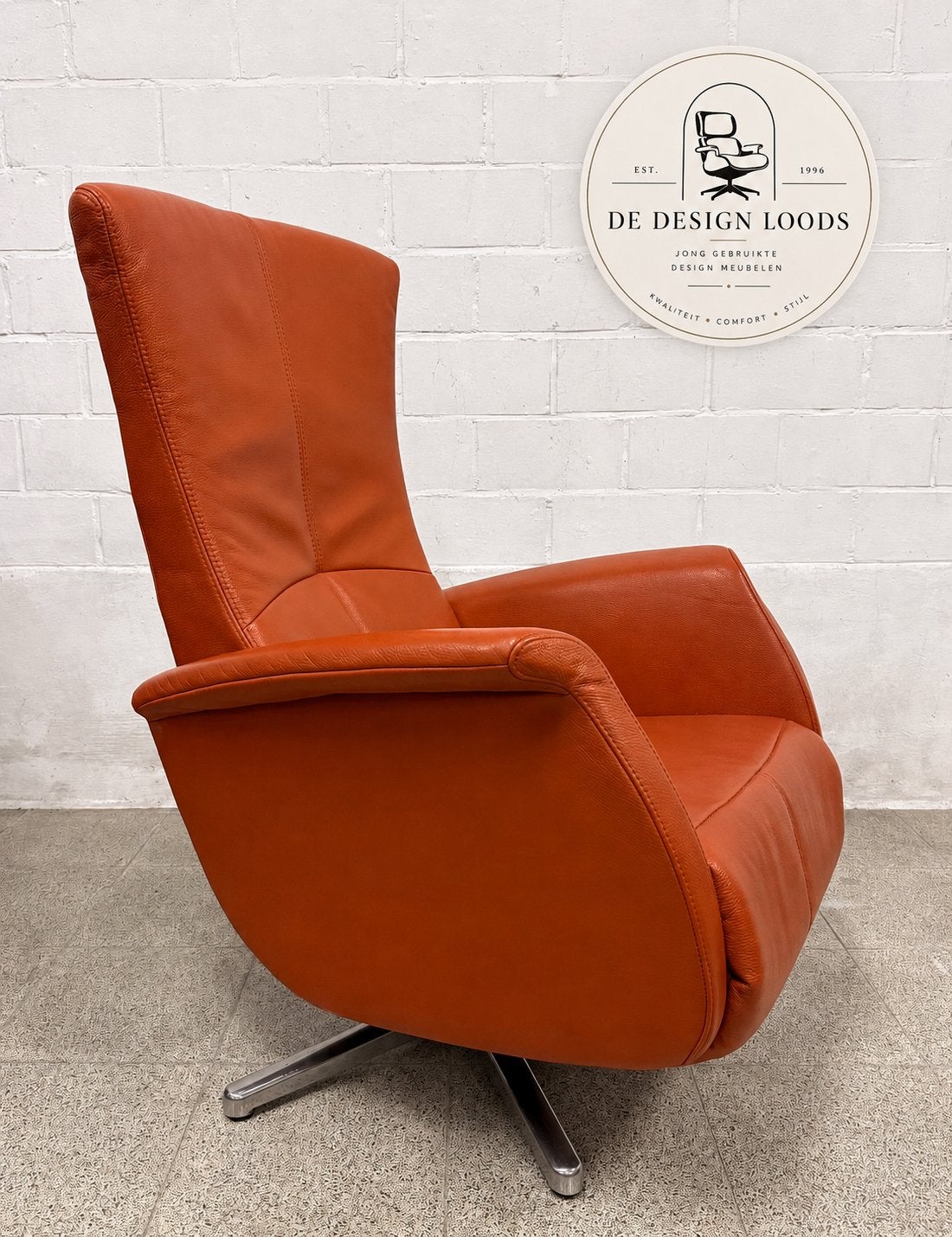 Prominent Luxe Design Fauteuil | Model Toscane | Multi-Move, Ophalen, 75 tot 100 cm, Zo goed als nieuw, 75 tot 100 cm
