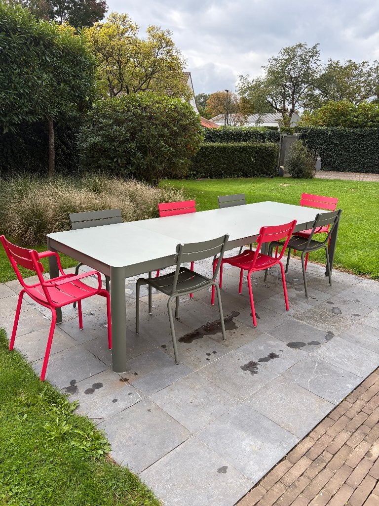 Fermob tuinset, Table à dinner, Salons de jardin, Aluminium, Comme neuf
