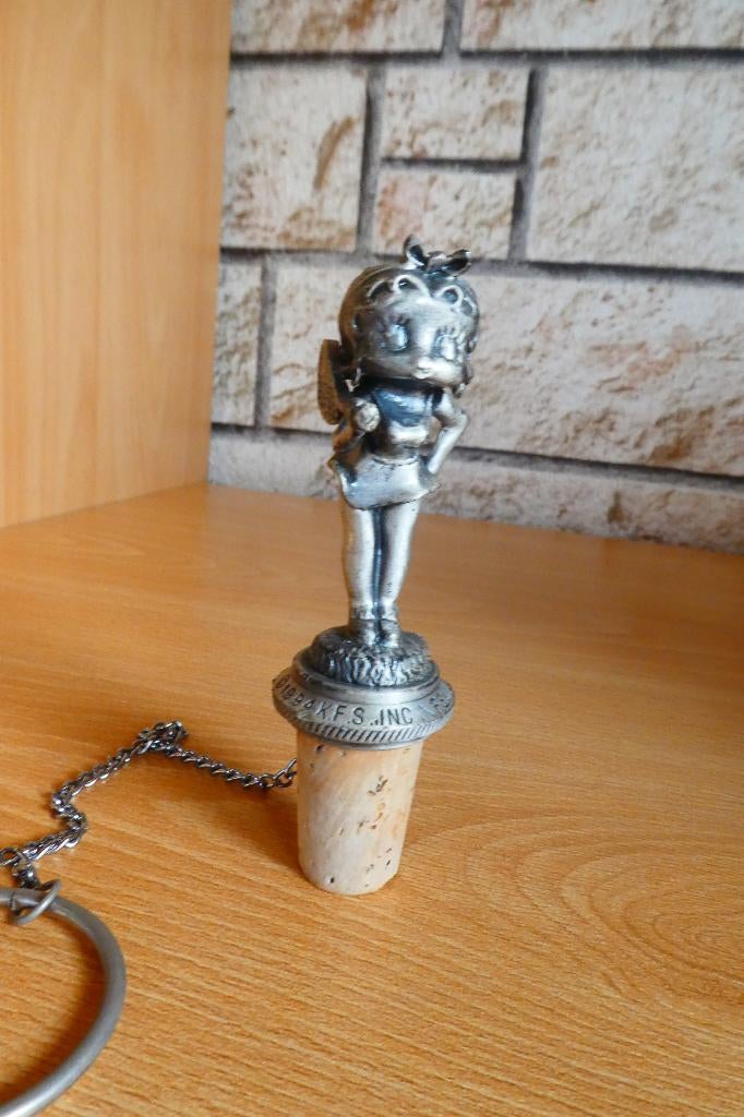 Betty Boop bottle stopper tennis 1994, Enlèvement ou Envoi, Neuf, Humain