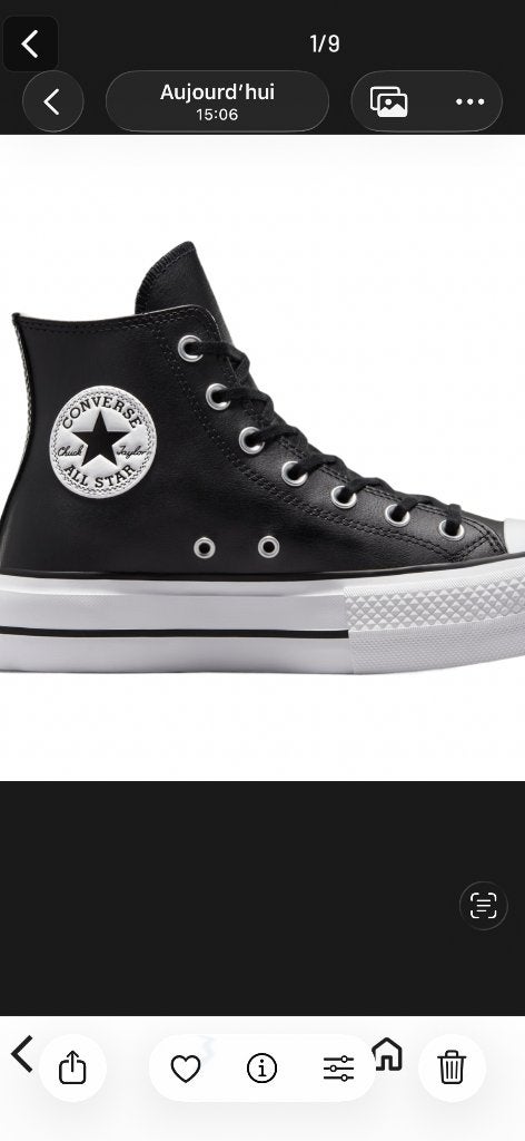 New converse Dames  cuir, Ophalen, Nieuw, Schoenen