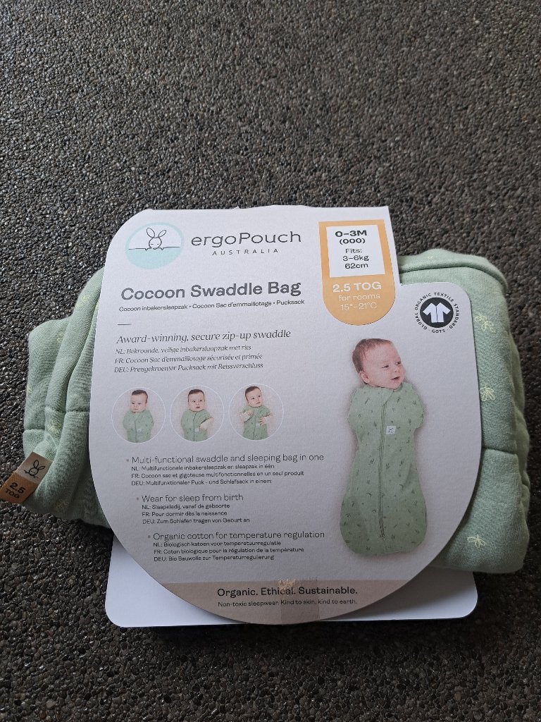 Cocoon swaddle bag, Ophalen, Nieuw, Jongetje of Meisje, Nacht- of Onderkleding