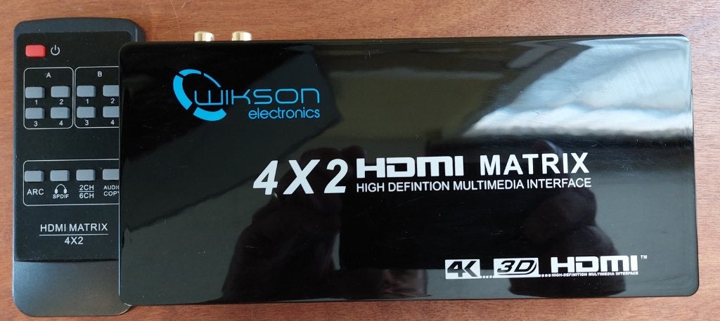 Répartiteur HDMI 4 entrées, 2 sorties, Informatique & Logiciels, Enlèvement, Utilisé