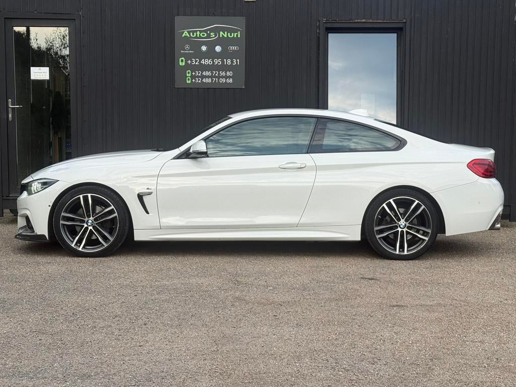 Bmw 420d coupe lci 2017 M-pakket sport automaat 12M GARANTIE, Auto's, Automaat, 1995 cc, Wit, Bedrijf
