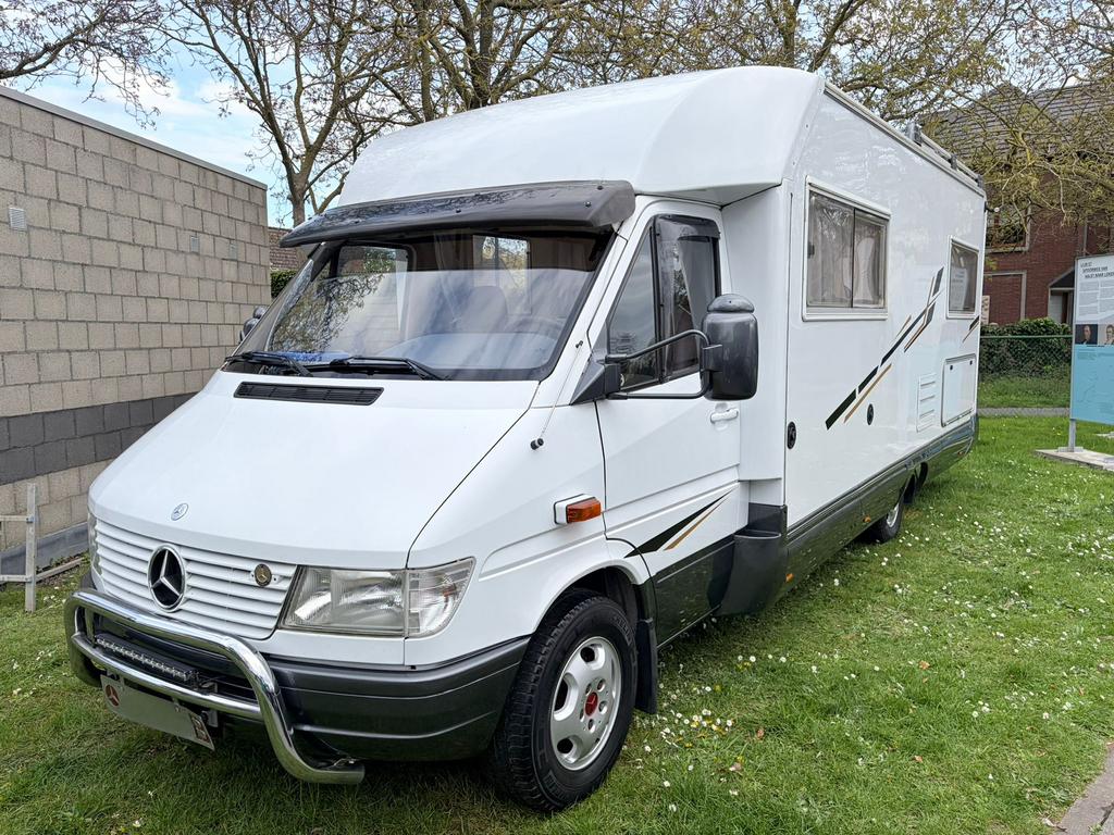 Mercedes Rimor Mobilehome – Topstaat – 5 slaapplaatsen, Caravanes & Camping, Douche, Diesel, Particulier, Mercedes