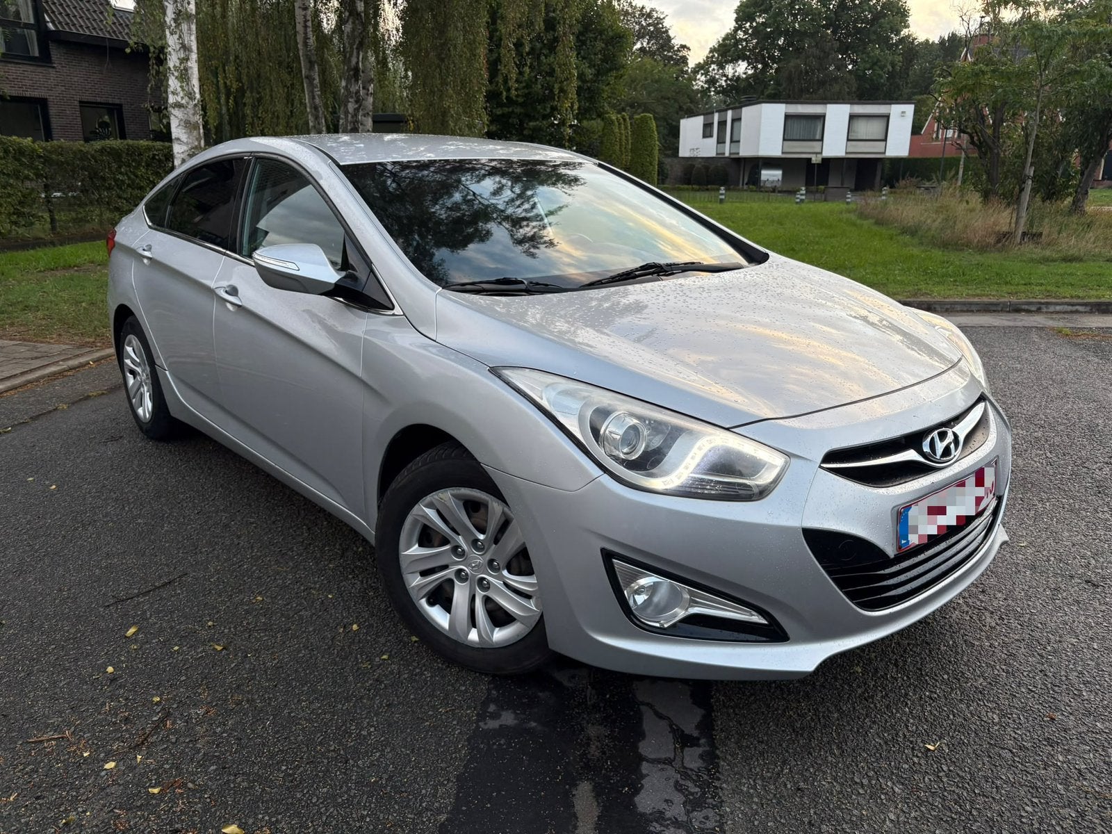 Hyundai i40 1.7 CRDi Diesel – Apple CarPlay – Trekhaak, Auto's, Stof, Zwart, 1685 cc, Parkeerassistent