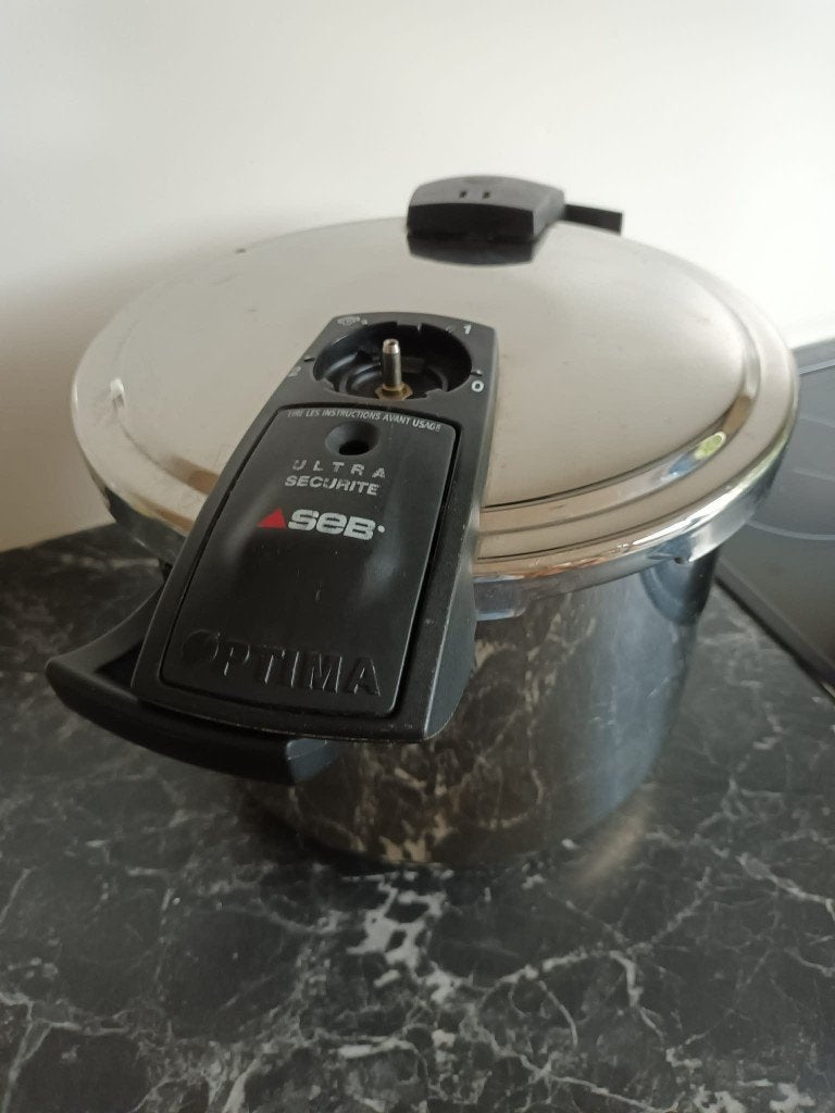 snelkookpan SEB Optima, Compatible induction, Comme neuf, Enlèvement, Autres marques