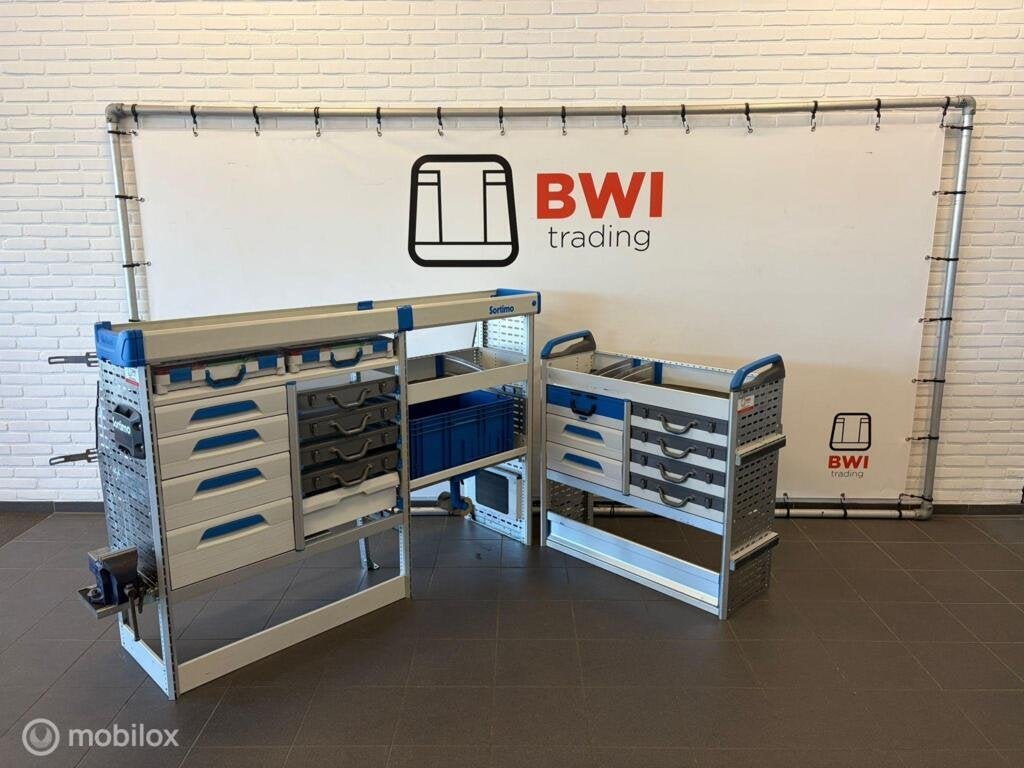 Sortimo set bedrijfswageninrichting L+R complete inrichting, Enlèvement ou Envoi