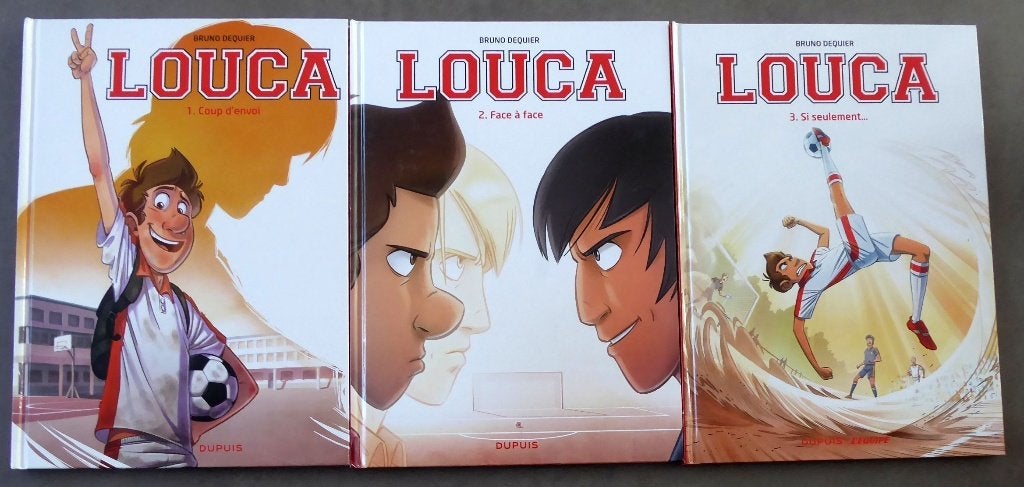 Lot 3 BD "Louca" Tomes 1 à 3 - Rééditions, Livres, Enlèvement ou Envoi, Comme neuf