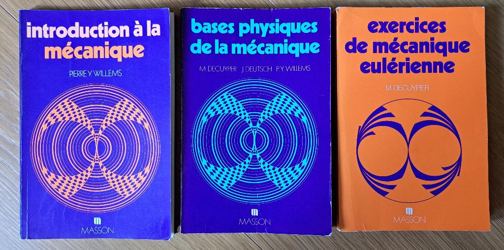 3 livres de physique : mécanique, Enlèvement ou Envoi, Utilisé, Enseignement supérieur