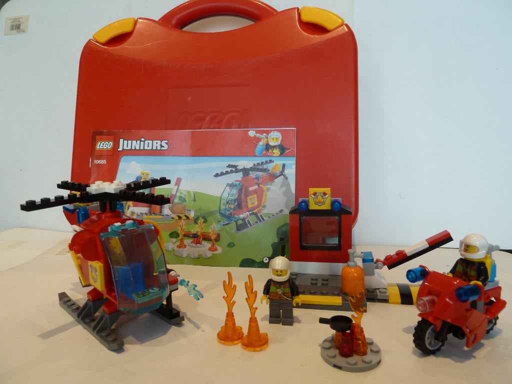 Valise anti-incendie Lego Juniors City 10685, City, Enlèvement ou Envoi, Lego, Ensemble complet