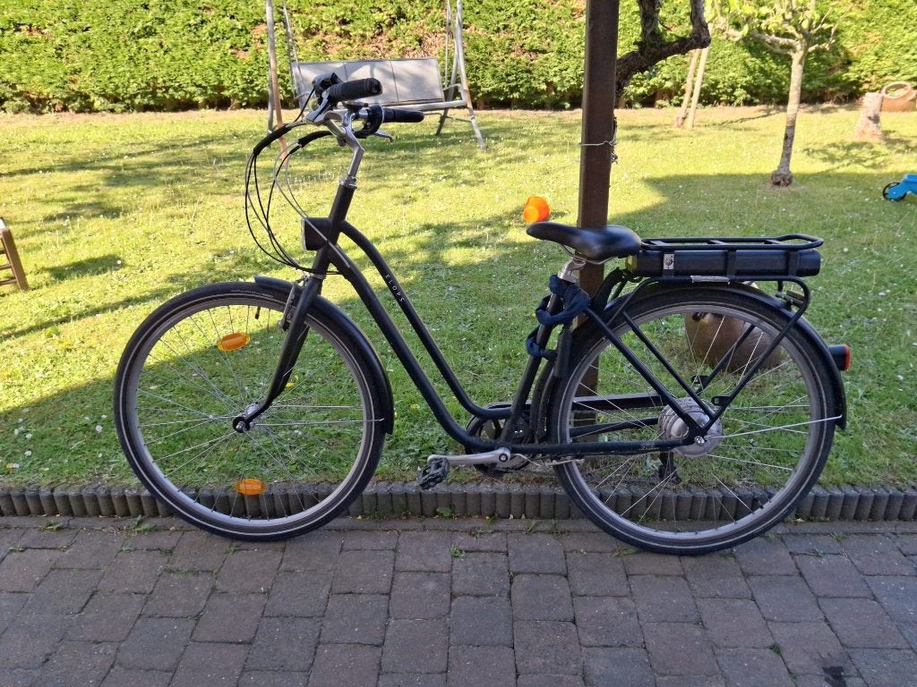 Vélo de Ville électrique ELOPS 120 E, Autres marques, Comme neuf, Moins de 30 km par batterie, Enlèvement