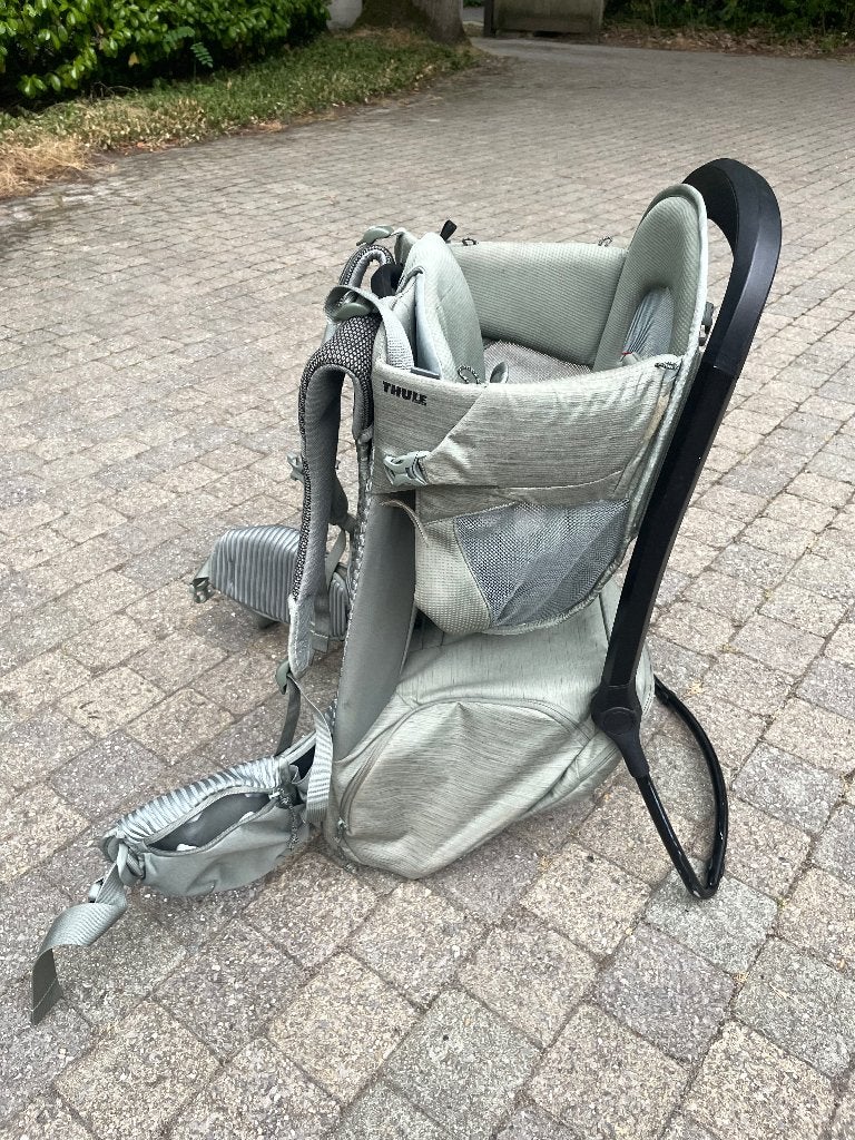 Thule kinderdrager, Overige typen, Zo goed als nieuw, Rug, Ophalen