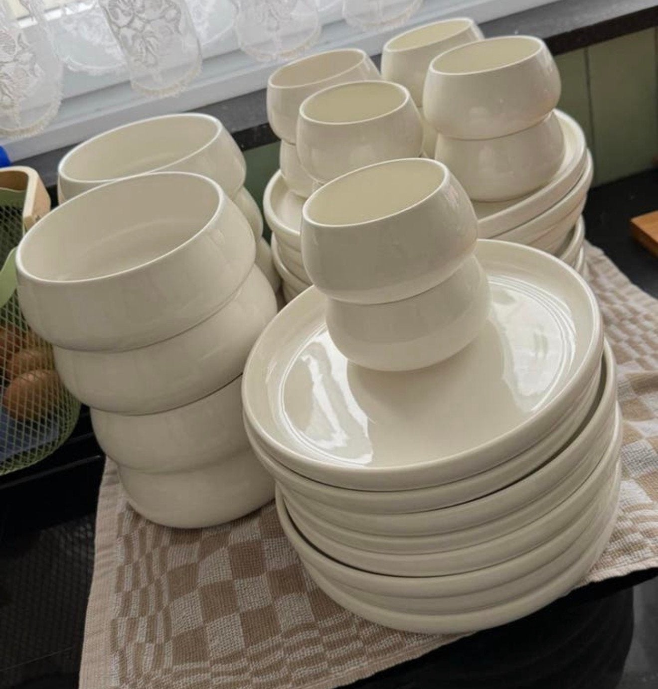 Servies, Ophalen